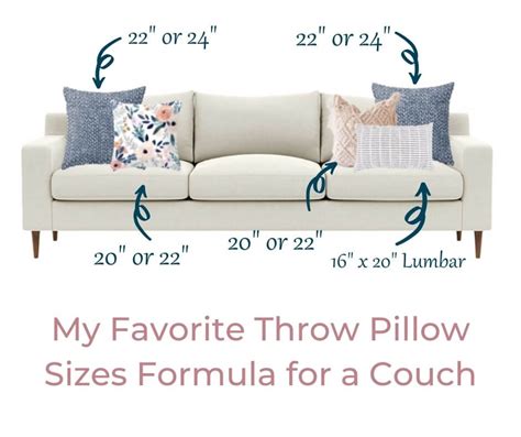 22 inch couch pillows